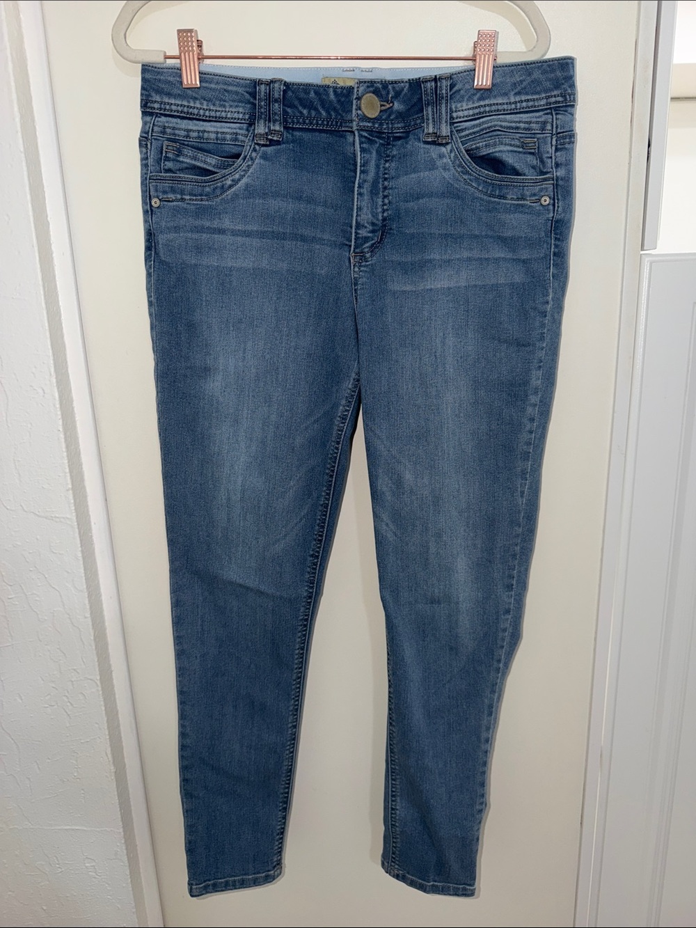 Democracy Ab  Technology Skinny Jeans in Medium Blue Wash | 10